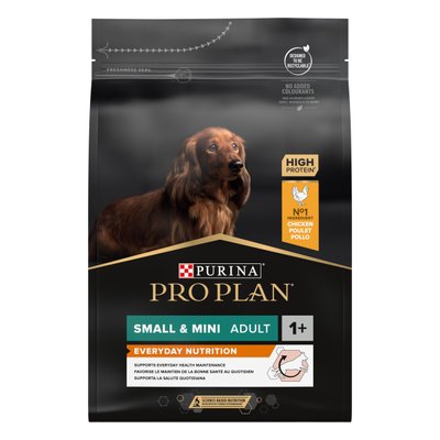 Сухий корм для дорослих собак дрібних порід Pro Plan Adult Small & Mini 3 кг - курка - masterzoo.ua