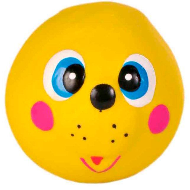 Игрушка для собак Trixie «Faces» с пищалкой d=6 см (латекс, игрушка в ассортименте) - masterzoo.ua