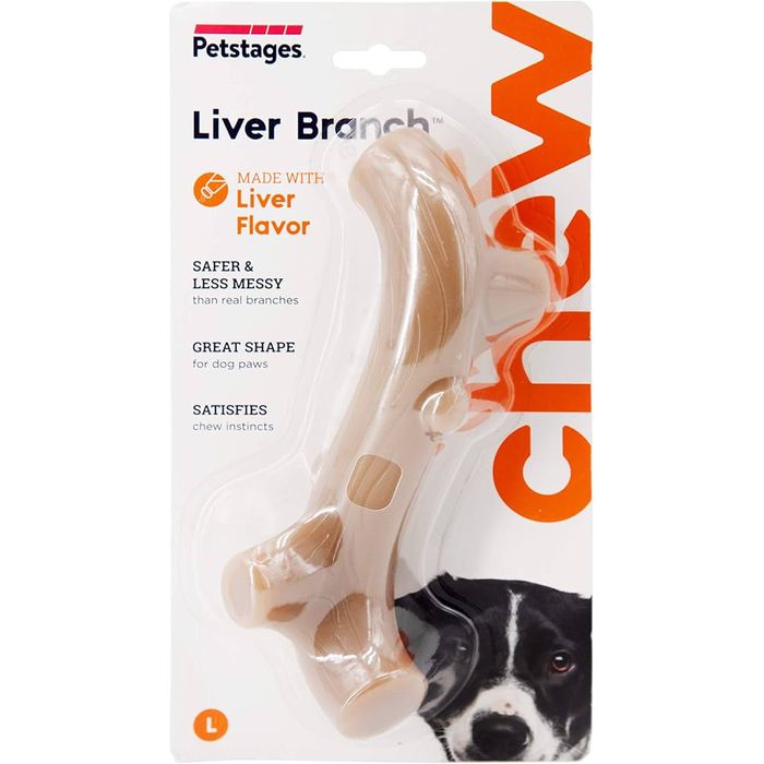 Іграшка для собак Petstages Liver Branch 20 см - masterzoo.ua