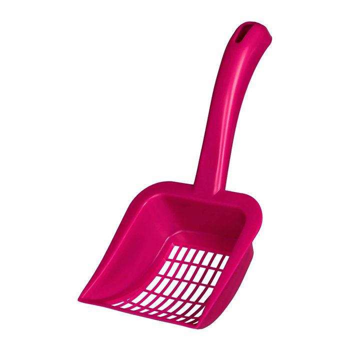 Лопатка с отверстиями Trixie для гигиенического наполнителя «Fresn & Easy Granulat», размер L (пластик, цвета в ассортименте) - masterzoo.ua