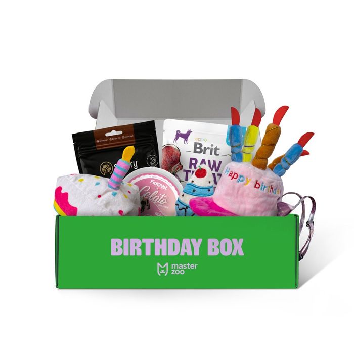 Набір Birthday Box для собак малих порід - masterzoo.ua