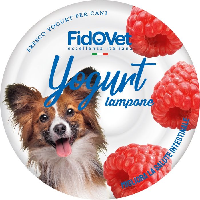 Йогурт Fidovet для собак 25 г - малина - masterzoo.ua