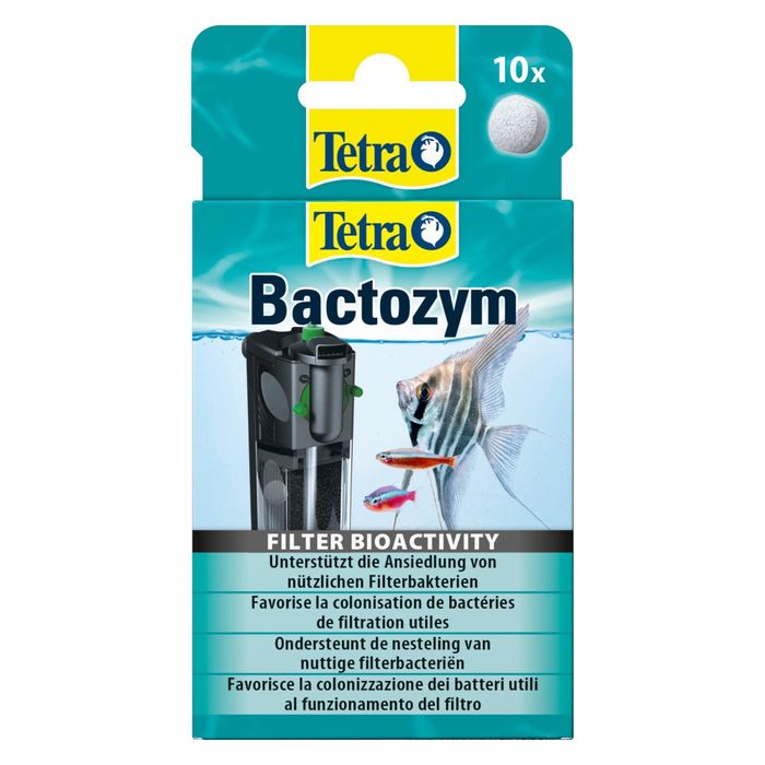 Средство для стимуляции биологической среды Tetra Bactozym 10 капсул - masterzoo.ua