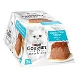 Вологий корм для котів Gourmet Revelations 2х57 г - тунець - masterzoo.ua