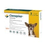Zoetis Сімпаріка таблетки для собак від 1,3 до 2,5 кг 1 шт - masterzoo.ua