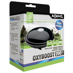 Компресор Aquael «Oxyboost AP-200 Plus» з двома виходами для акваріума 150-200 л - masterzoo.ua