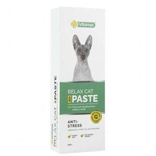 Харчова добавка Vitomax Relax Eco Paste від стресу у котів 100 г - masterzoo.ua