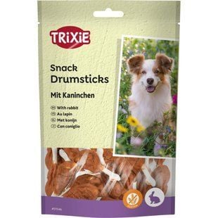 Ласощі для собак Trixie Snack Drumsticks 100 г - кролик - masterzoo.ua