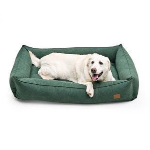 Лежак для собак Noble Pet Albert 80х110 см - темно-зелений - masterzoo.ua
