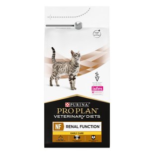 Сухий корм для котів, при захворюваннях нирок Pro Plan Veterinary Diets NF Renal Function EARLY CARE 1,5 кг - masterzoo.ua