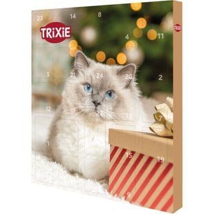 Адвент-календарь с лакомством для кошек Trixie 30х34х3,5 см - ассорти - masterzoo.ua