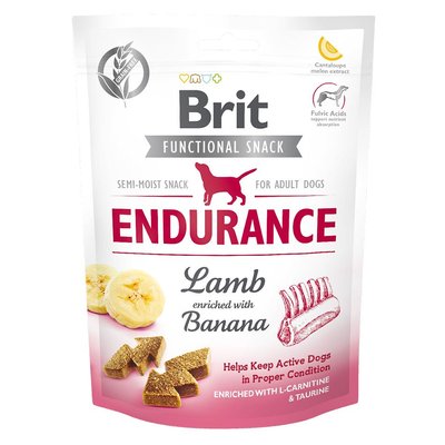 Лакомство для собак Brit Functional Snack Endurance 150 г (для активных) - masterzoo.ua