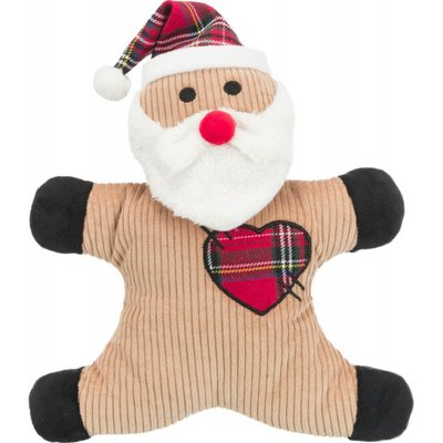 Рождественская игрушка для собак Trixie Снеговик, Дед Мороз 29 см, 1шт (плюш) - masterzoo.ua