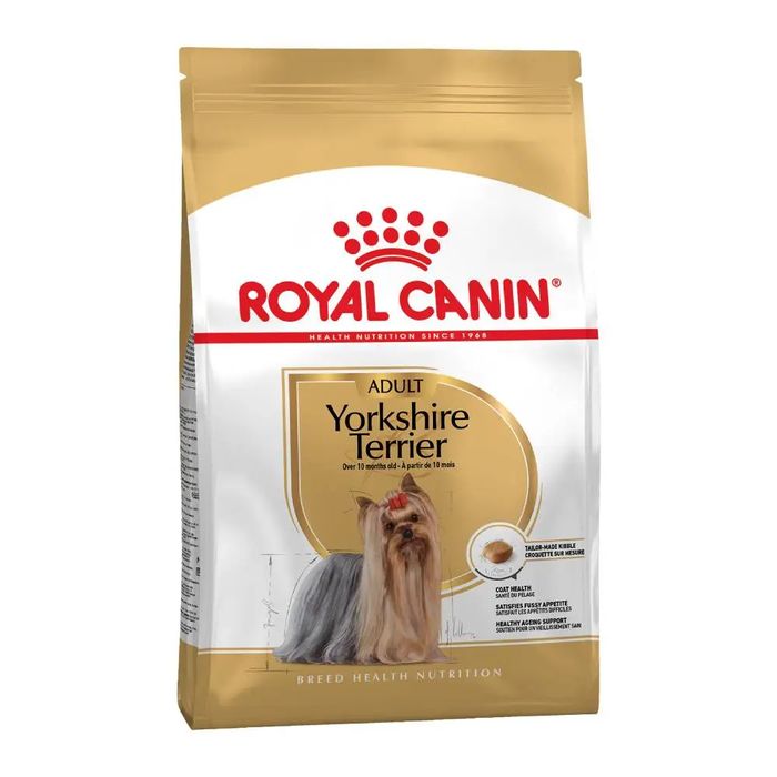 Сухой корм для взрослых собак породы йоркширский терьер Royal Canin Yorkshire Terrier Adult 7,5 кг - домашняя птица - masterzoo.ua
