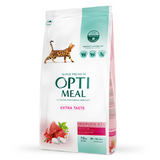 Сухий корм для котів з високим вмістом телятини Optimeal 10 кг (телятина)