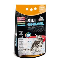 Наполнитель туалета для кошек Comfy Sili Gravel 3,8 л (силикагелевый) - masterzoo.ua