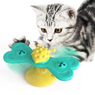 Pet Fun Метелик іграшка для котів 75х77х162 мм - різнокольоровий - masterzoo.ua