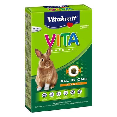 Корм для кроликів Vitakraft «VITA Special» 600 г - masterzoo.ua