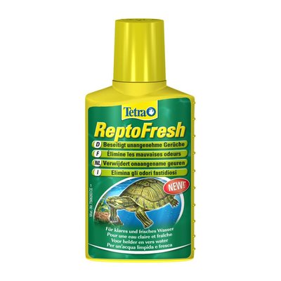 Препарат, що сприяє розкладанню біологічних забруднень Tetra «Repto Fresh» 100 мл - masterzoo.ua