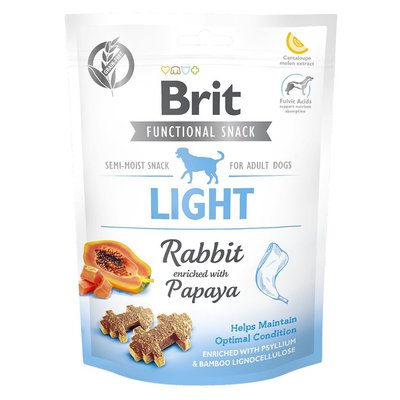 Лакомство для собак Brit Functional Snack Light 150 г (для контроля веса) - masterzoo.ua