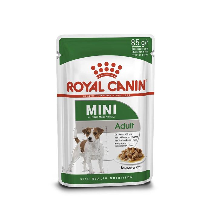 Влажный корм для собак Royal Canin Mini Adult pouch 85 г, 9+3 шт - домашняя птица - masterzoo.ua
