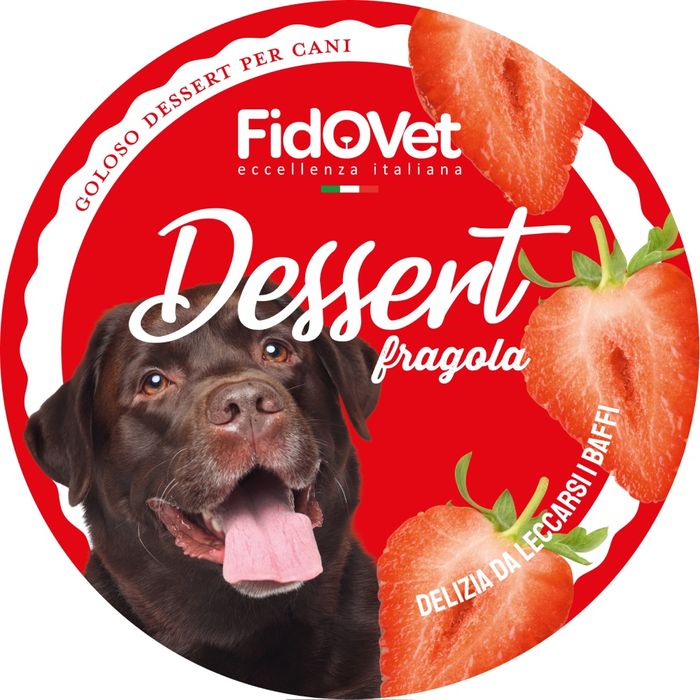 Десерт Fidovet для собак 25 г - клубника - masterzoo.ua