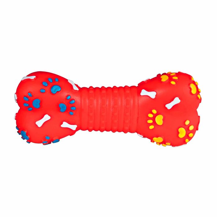 Іграшка для собак Trixie Кістка з пискавкою 15 см (вініл, кольори в асортименті) - masterzoo.ua