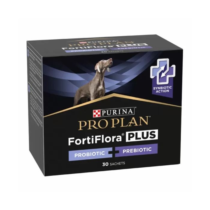 Пробіотик з пребіотиком для собак ProPlan FortiFlora Plus 30 шт х  2 г - masterzoo.ua
