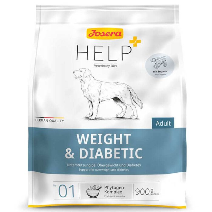 Сухий корм для собак Josera Help Weight & Diabetic 900 г - masterzoo.ua