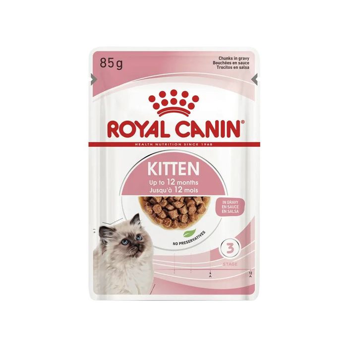 Вологий корм для кошенят Royal Canin Kitten Gravy pouch 85 г - masterzoo.ua