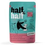 Вологий корм для собак Half&Half Adult 100 г - яловичина - masterzoo.ua