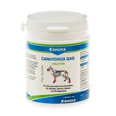 Вітаміни для собак великих порід Canina «Canhydrox GAG» 120 таблеток, 200 г (для суглобів) - masterzoo.ua