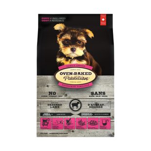 Сухой корм Oven-Baked Tradition Puppy Small Breed 1 кг - ягненок - masterzoo.ua