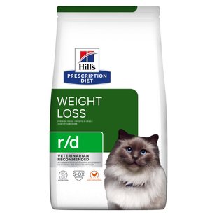 Сухий корм для котів Hill’s Prescription Diet Weight Loss r/d 1,5 кг - курка - masterzoo.ua