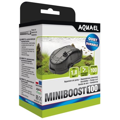 Компрессор Aquael «Miniboost 100» для аквариума до 100 л - masterzoo.ua