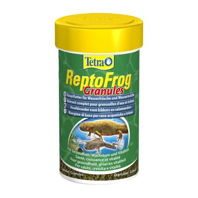 Сухой корм для водных лягушек и тритонов Tetra в гранулах «Repto Frog» 100 мл - masterzoo.ua