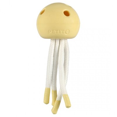 Іграшка для собак Ebi Медуза Milo жовта 18 x 7 x 7 cм (гума) - masterzoo.ua