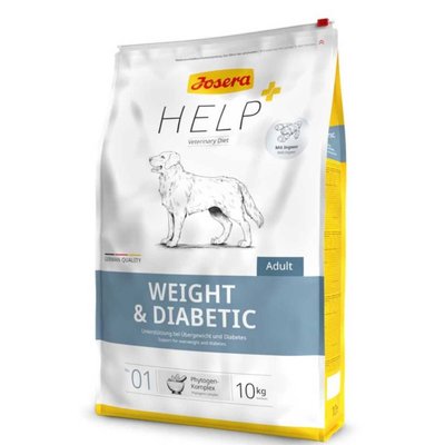 Сухой корм для собак Josera Help Weight & Diabetic 10 кг - masterzoo.ua