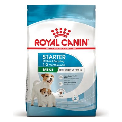 Сухой корм для щенков миниатюрных пород Royal Canin Mini Starter 1 кг (домашняя птица) - masterzoo.ua