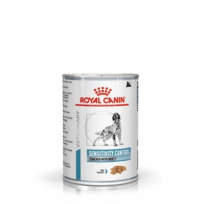 Влажный корм для собак с чувствительным пищеварением Royal Canin Sensitivity Control Chicken With Rice 420 г (курица) - masterzoo.ua