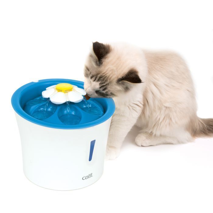 Catit Flower Fountain LED поилка-фонтан для кошек 3 л - masterzoo.ua