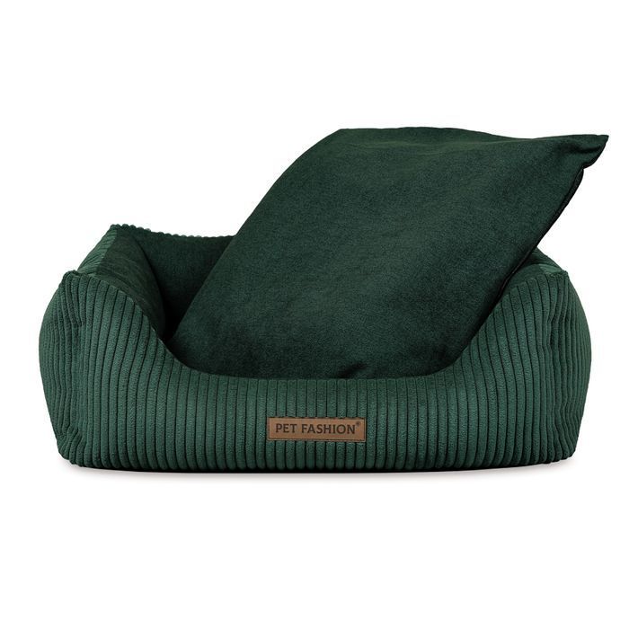 Pet Fashion DEVID лежак для собак 62х50х19 см - смарагдовий - masterzoo.ua