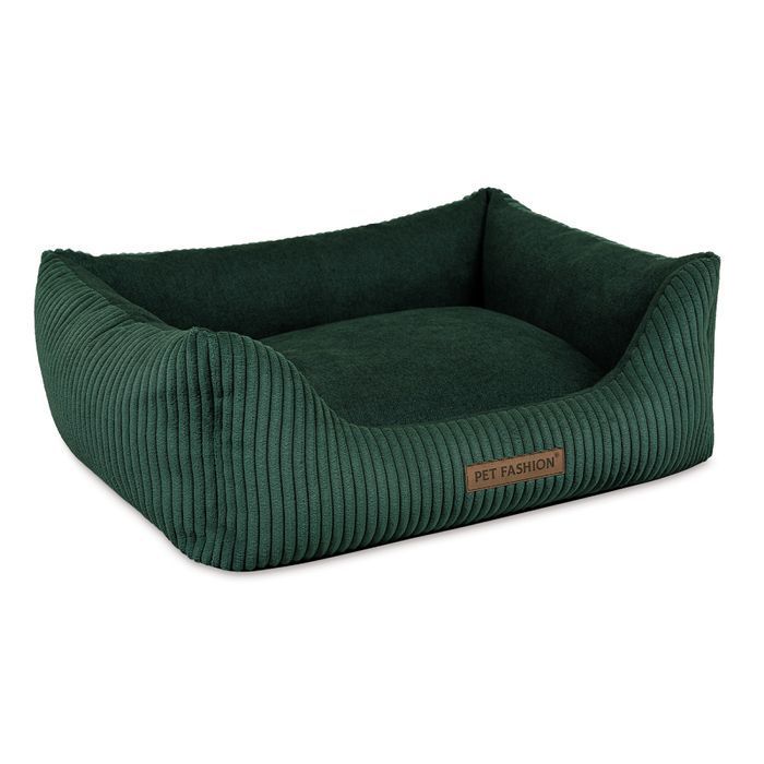 Pet Fashion DEVID лежак для собак 62х50х19 см - смарагдовий - masterzoo.ua