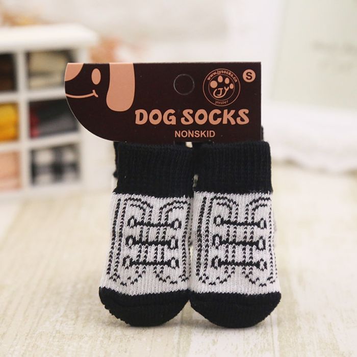 Шкарпетки для собак YIWU Non Skid білі S - masterzoo.ua