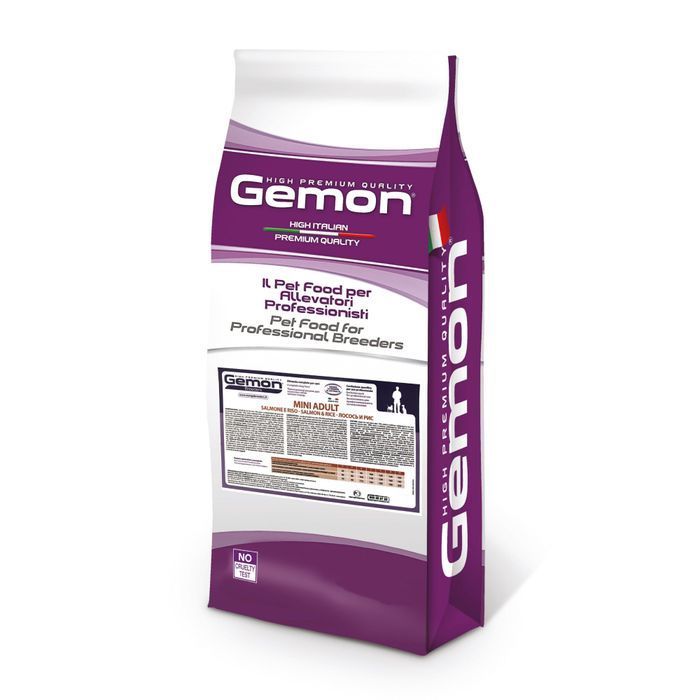 Cухой корм для собак Gemon Mini Adult 3 кг - лосось и рис - masterzoo.ua