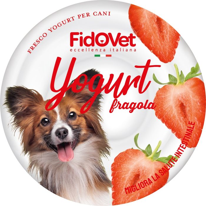 Йогурт Fidovet для собак 25 г - клубника - masterzoo.ua