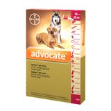 Капли на холку для собак Bayer «Advocate» (Адвокат) от 10 до 25 кг, 1 пипетка (от внешних и внутренних паразитов)