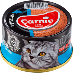 Мясной паштет Carnie для взрослых кошек 95 г (тунец) - masterzoo.ua
