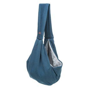 Слінг-переноска для собак Trixie Soft 22х20х60 см - синьо-сірий - masterzoo.ua