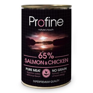 Влажный корм для собак Profine Salmon and Chicken 400 г (лосось и курица) - masterzoo.ua